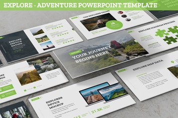 Explore - Adventure Powerpoint Template