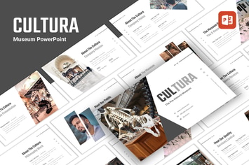 Cultura - Museum PowerPoint Template