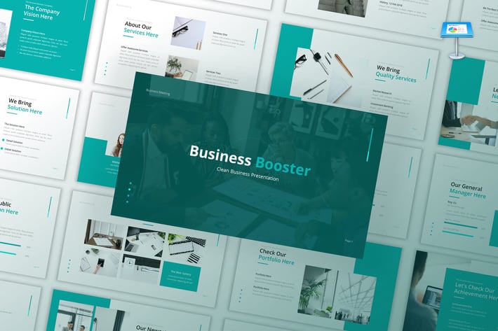 Business Booster - Clean Keynote Template