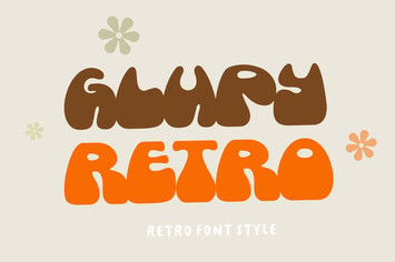 Glupy Retro Font