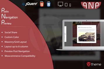 Post Navigation Preview