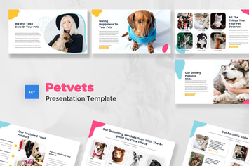 Pet Care & Pet Shop Keynote Template