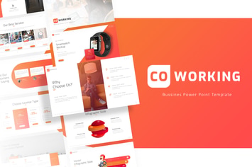 Coworking - Professional Powerpoint Template