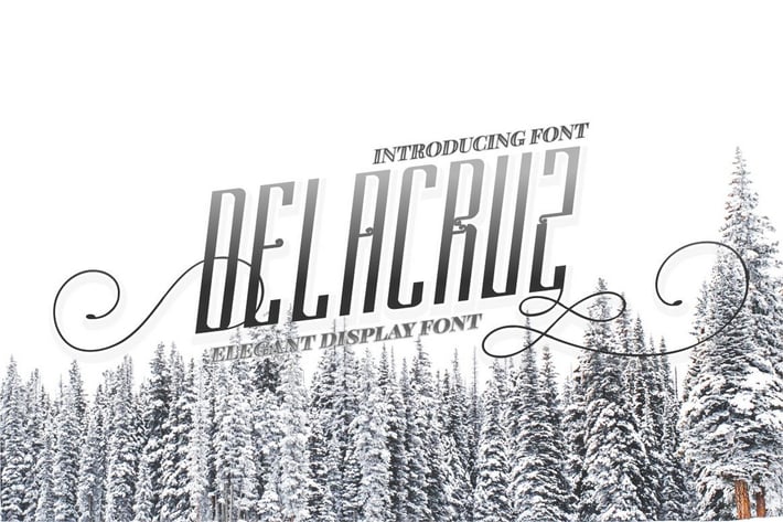 Delacruz - Elegant Display Font