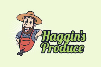 Retro Vintage Farmer Mascot Logo
