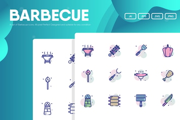 Barbecue Icon Pack