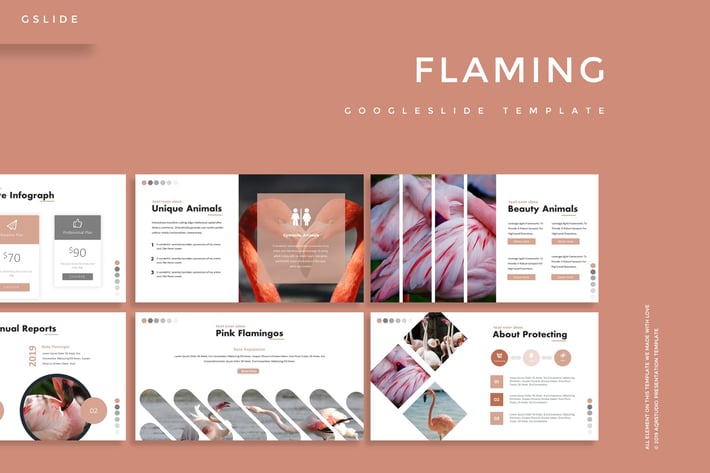 Flaming - Google Slides Template