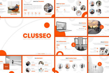 Clusseo - Multipurpose Powerpoint Template
