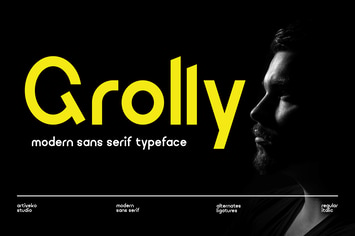 Grolly Modern Sans Font