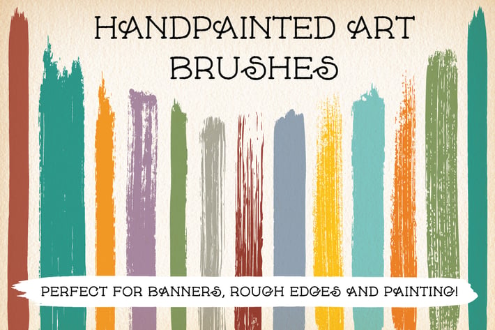 Hand-painted Art Brushes