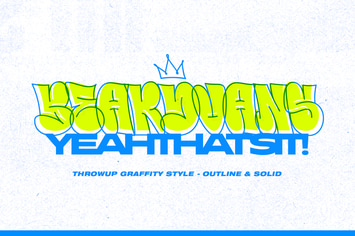 Beardvans - Modern Bubble / Balloon Graffiti Font