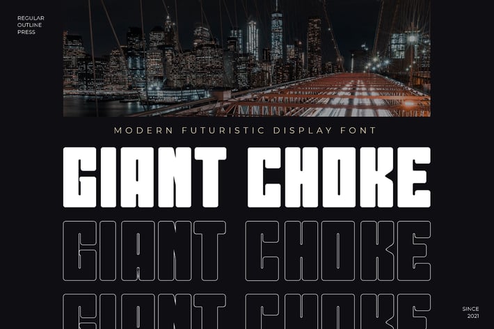 Giant Choke Modern Business Font