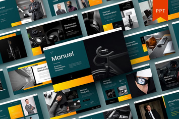 Manuel – Business PowerPoint Template