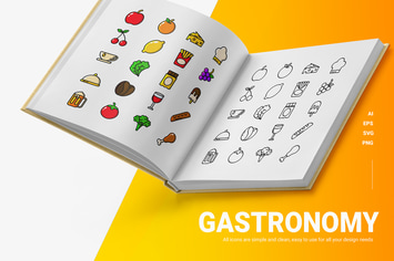 Gastronomy - Icons
