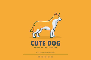 Dog Cartoon Logo