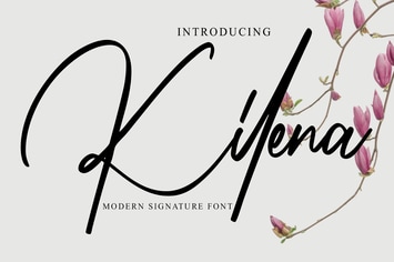 Kilena - Modern Signature Font