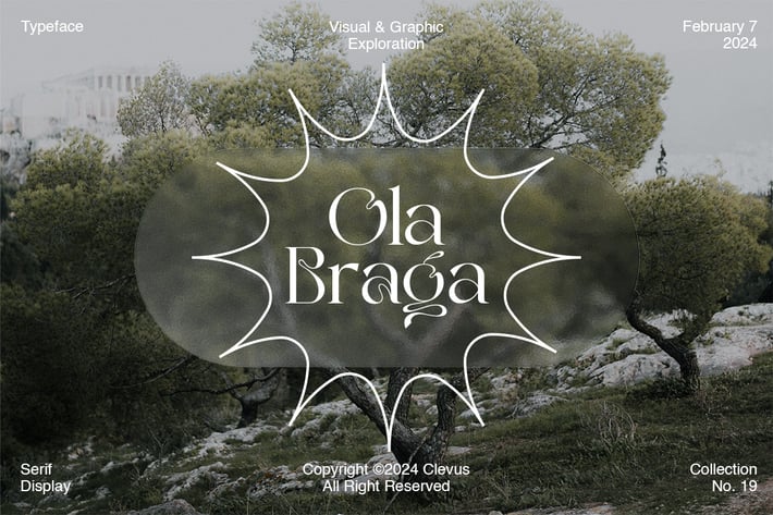 Ola Braga | Elagant Serif