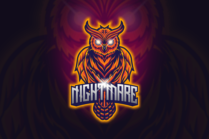 Owl Night - Mascot & Esport Logo