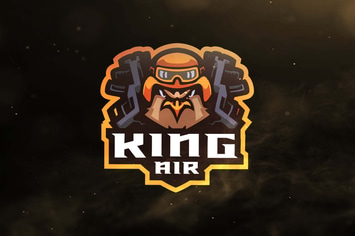 King Air Sport and Esports Logos