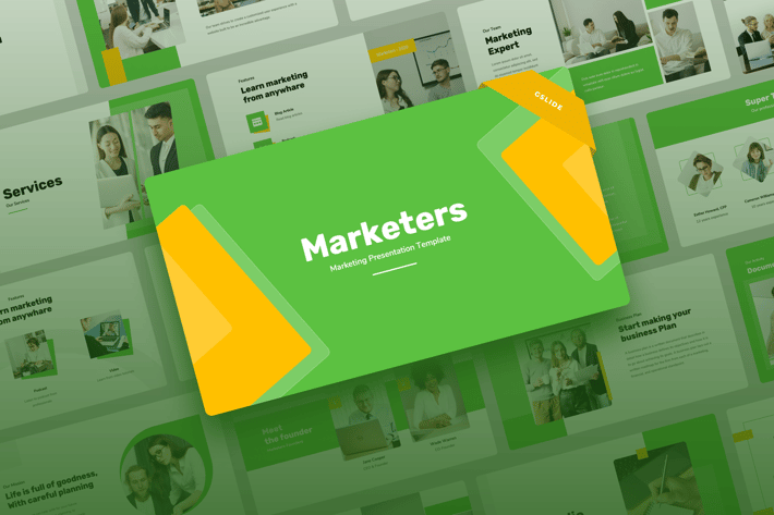 Marketers - Marketing Google Slides Presentation