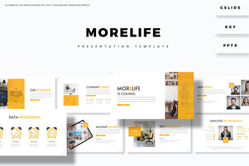 Morelife - Presentation Template