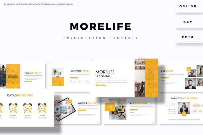 Morelife - Presentation Template