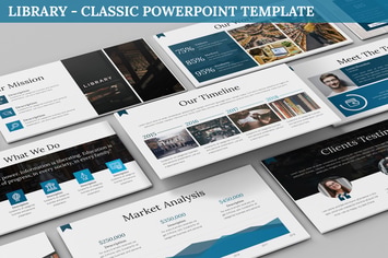 Library - Classic Powerpoint Template