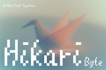 Hikari Byte - Pixel Font