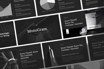 Monogram - Simple Elegant Powerpoint Template