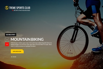 Xtreme Sports Club - HTML Template