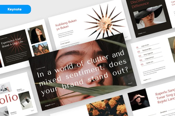 MAGNOLIA - Stylish & Elegant Keynote Template 