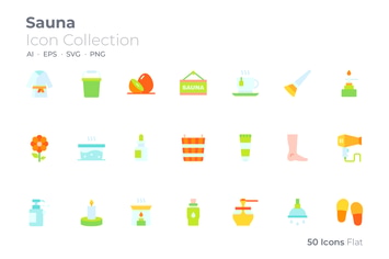 Sauna Color Icon