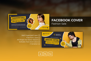 Fashion Sale Facebook Cover