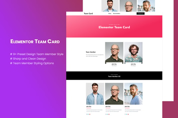 Elementor Team Card