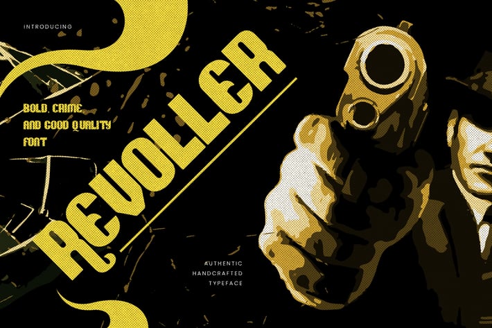 Revoller - Decorative Sans Font