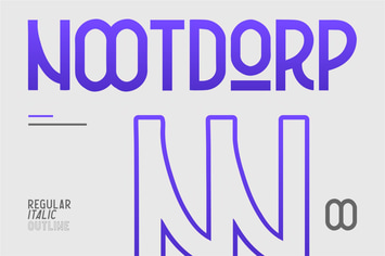 Nootdorp | Headline Typeface
