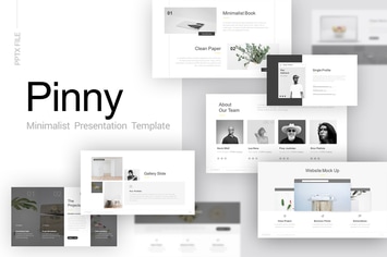 Pinny Minimalist Presentation Template