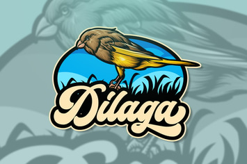 Dilaga Bird Logo Template