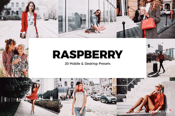 20 Raspberry Lightroom Presets & LUTs