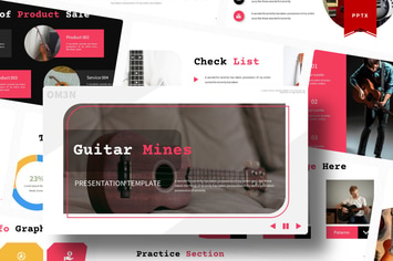 Guitar Mines | Powerpoint Template