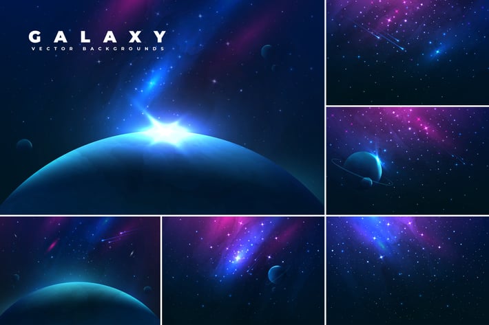 Abstract Space Backgrounds