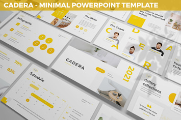 Cadera - Minimal Powerpoint Template