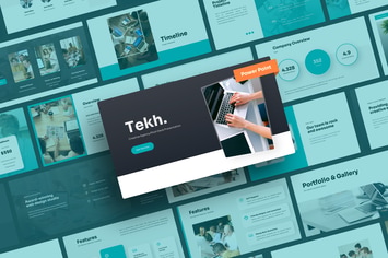 Tekh - Creative Power Point Presentation