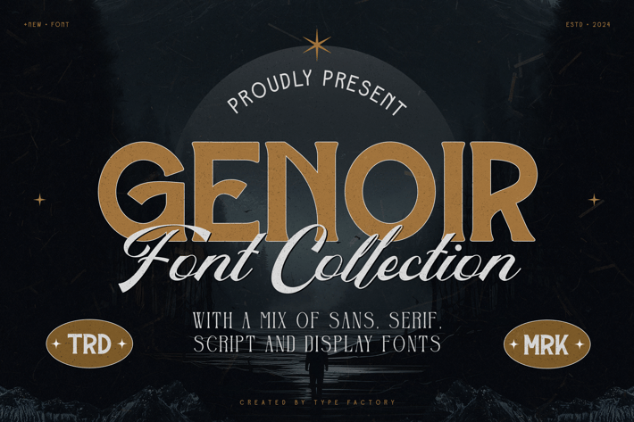 Genoir - Vintage Font Pack