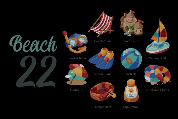 Beach - Illustration Sets