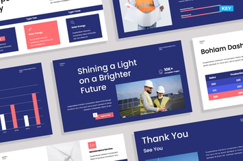 Indigo Rose Solar & Renewable Energy Template 004