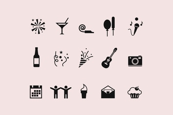 15 Party Icons