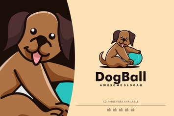 Dog Cartoon Logo
