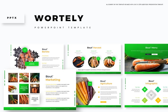 Wortely - Powerpoint Template