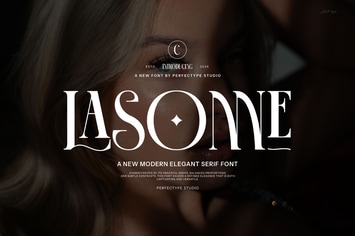 Lasome Modern Serif Font